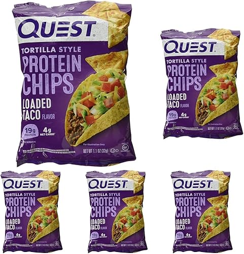 Miniatura 9 de Quest Nutrition Tortilla Chip de chile dulce picante, 1.1 onzas (paquete de 12)