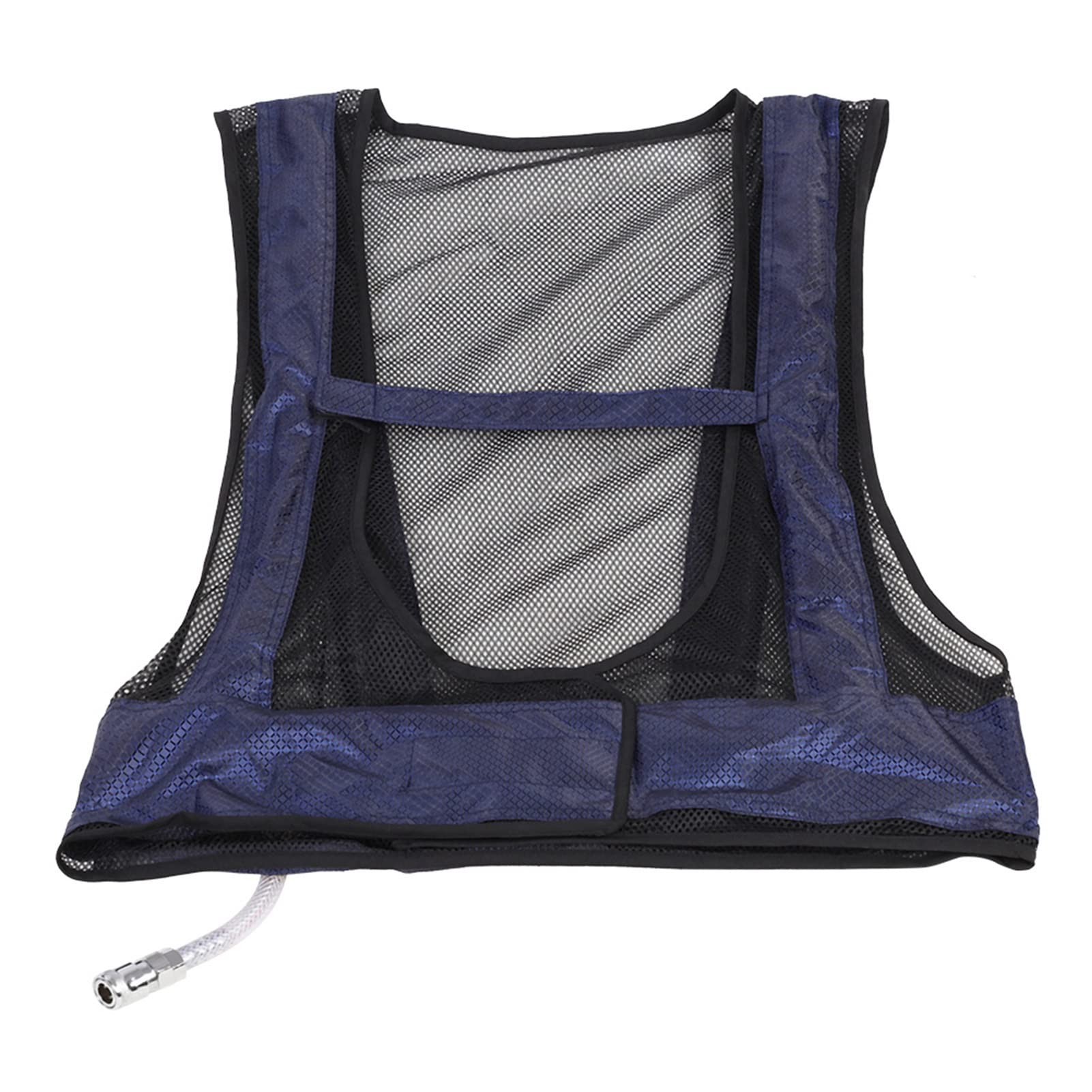 Garosa Chaleco de Enfriamiento Ajustable Chaleco de Aire Acondicionado Tubo de Vórtice Cómodo Verano Ropa Prevención Insolación Ropa Transpirable Ligera Uso Exterior Deportes