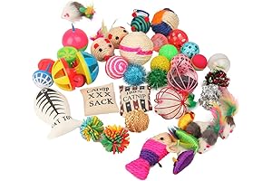 Fashion's Talk Cat Toys Variety Pack for Kitty 20 Pieces