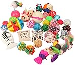Fashion's Talk Cat Toys Variety Pack for Kitty 20 Pieces