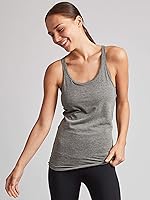 Vista 4 de Kalon Paquete de 4 camisetas sin mangas para mujer con diseño moderno y pechugona