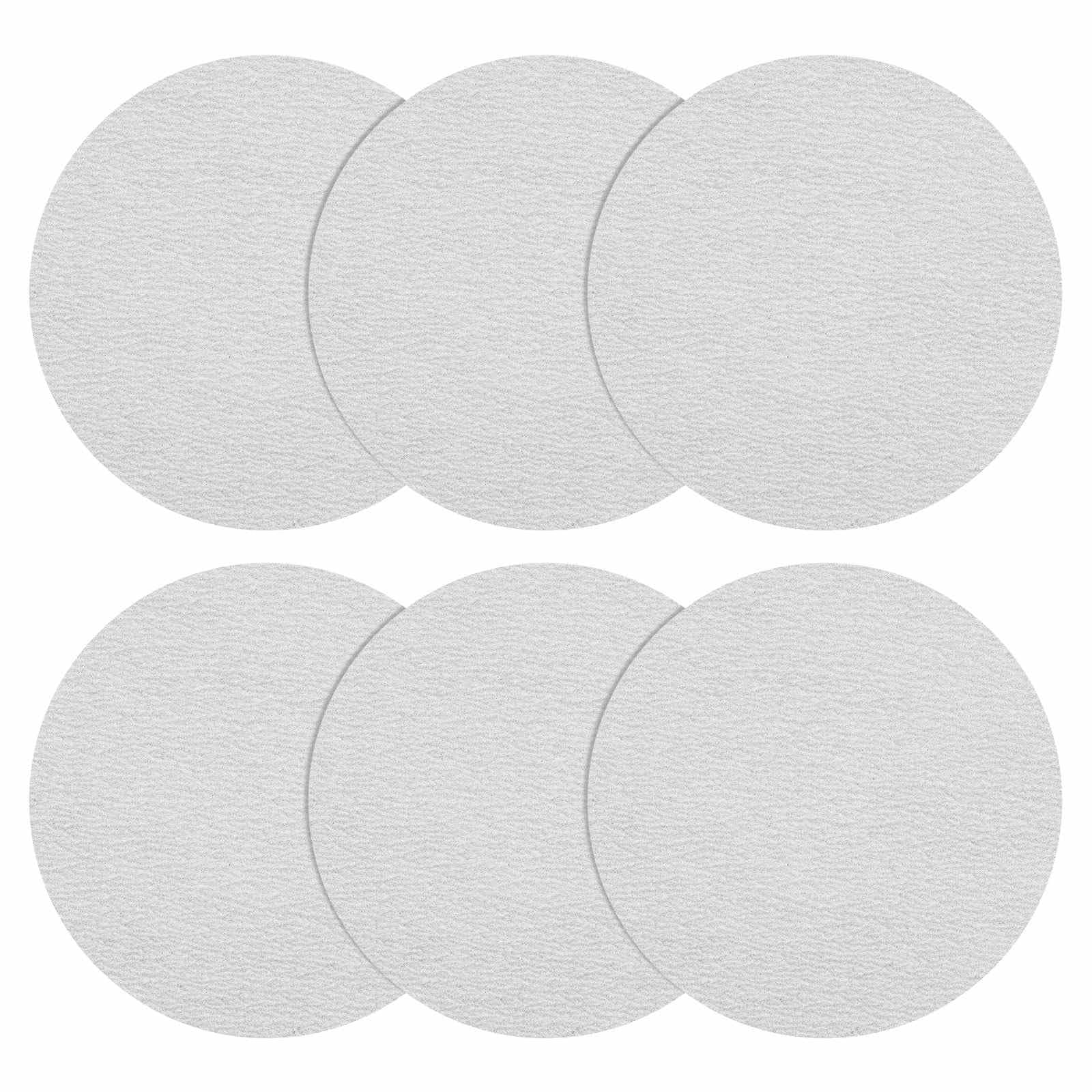 DTGN 125mm 180Gri Hook and Loop Sanding Disc 25Pcs White Aluminum Oxide