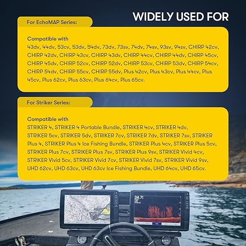 Miniatura 5 de Sunluway 010-12199-04 Cable de alimentacióndatos NMEA 0183 de 4 pines compatible con Garmin Striker 44cv4dvPlusVivid Series y EchoMAP Series Fish