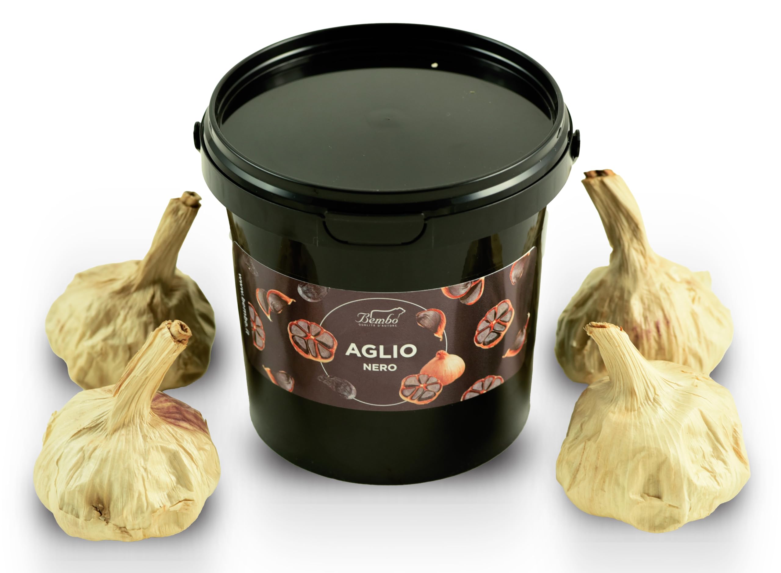 Aglio Nero Fermentato 120 g circa – Sapore Unico con Note Agrodolci – Ottimo se Spalmato su Pane Tostato, Aggiunto a salse, Zuppe o a Piatti di Carne, Pesce e Insalate