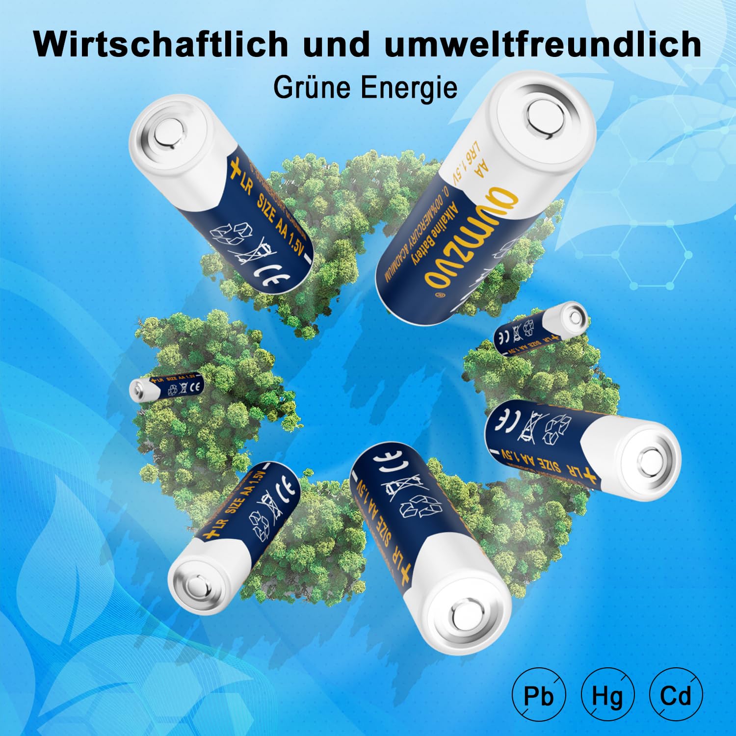 Batterien AA 240 stück,LR6 Batteries 1.5V,Alkaline,langlebige Power | Leistungsstark, Kann für Spielzeug, Wecker und andere elektronische Geräte verwendet Werden【10 Jahre Garantie】