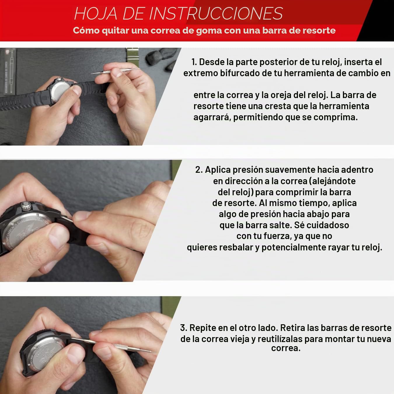 Luminox Correa de Reloj FPX.3050.20Q.2.K – Correa de Repuesto de Goma Negra con Hebilla de Acero Inoxidable para 0150 3050 3060 3080 3150 3160 3180, Negro/Plateado, Clásico