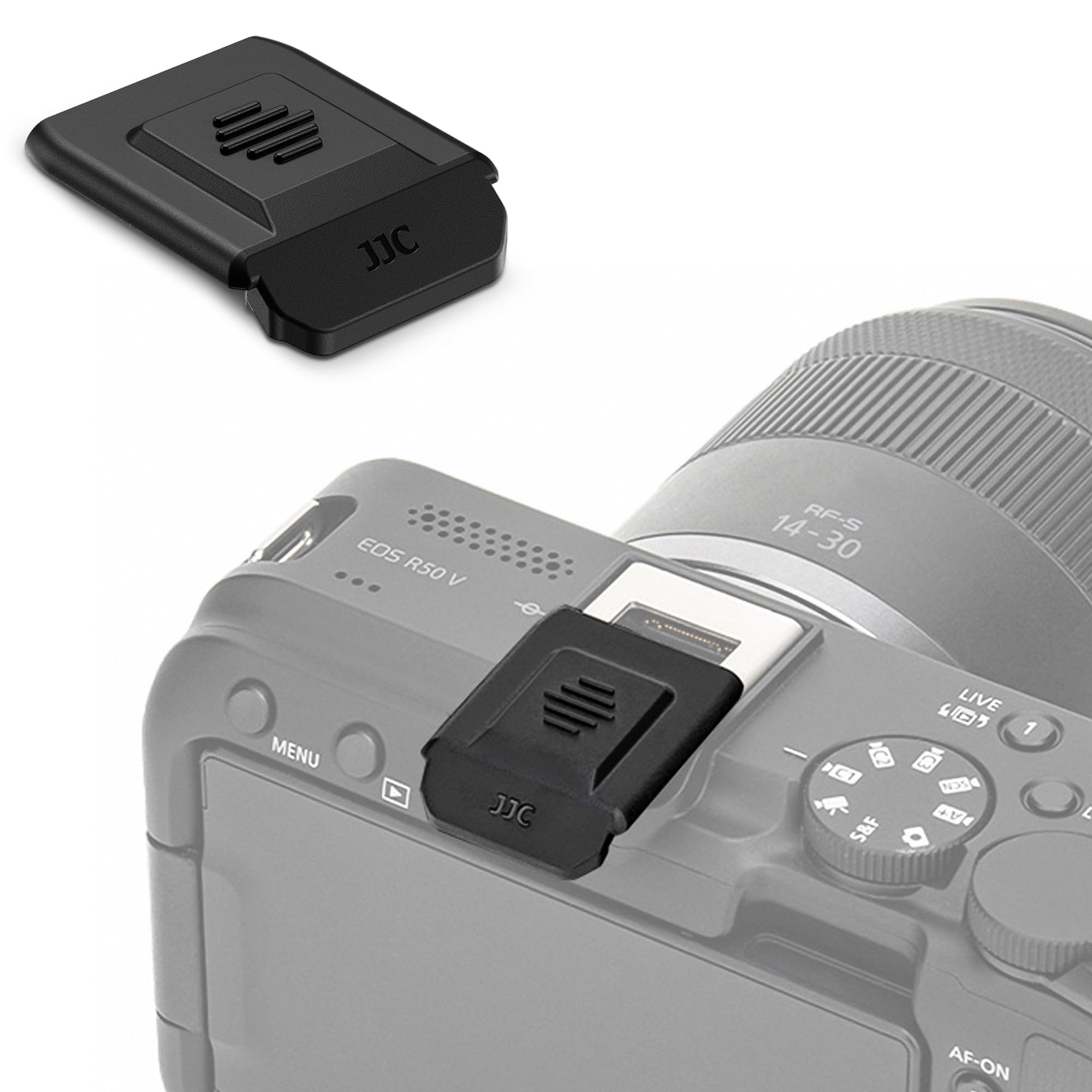 Upgraded R50 V R6 R5 Mark II Hot Shoe Cover Protector Cap with Full Coverage Design for Canon EOS R50V R8 R50 V R10 R7 R5C R1 PowerShot V1 R3 Camera Replace Canon ER-SC2 Shoe Cover (NOT fit EOS R5/R6)-picture-14