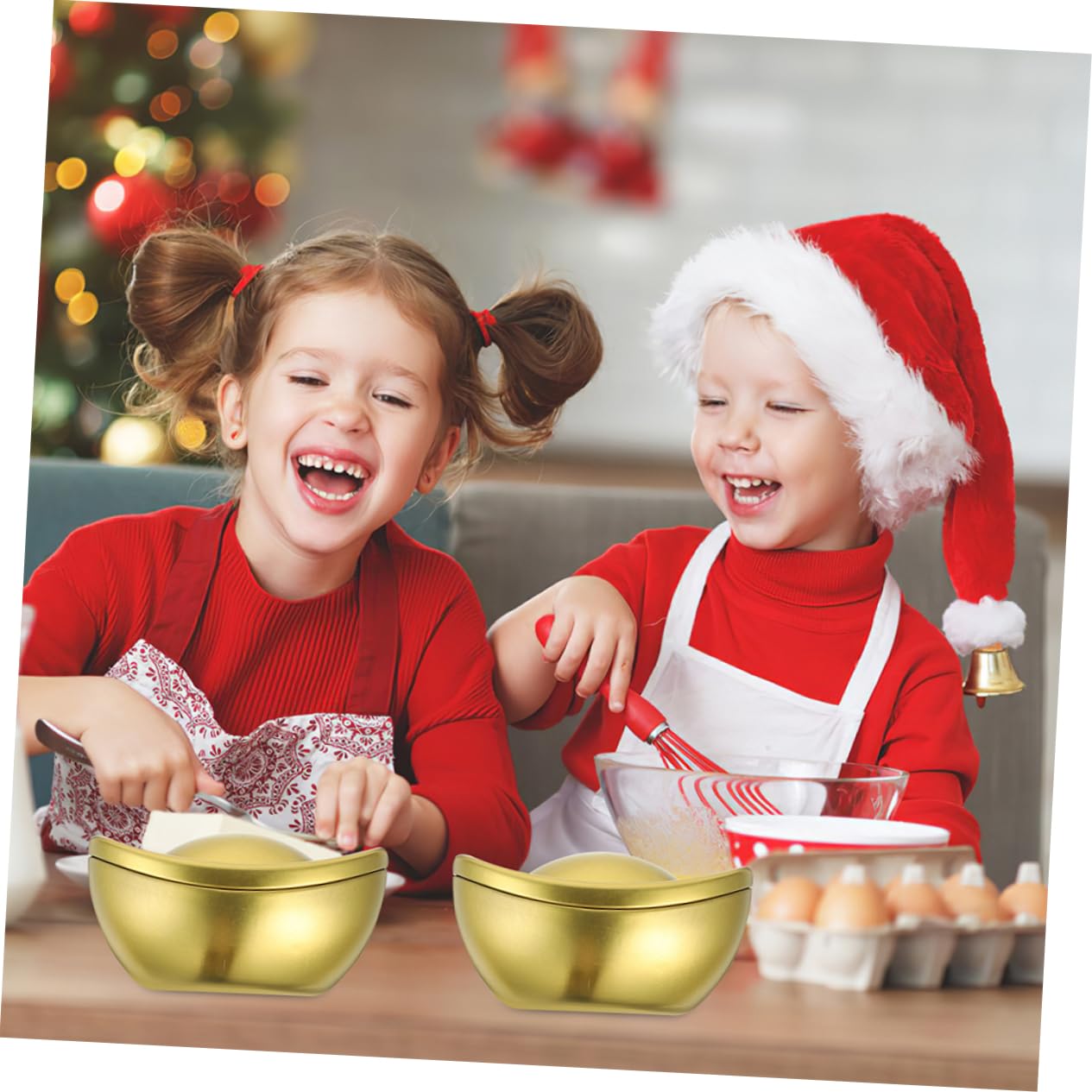 DECHOUS 3 Set Di Barattoli Per Dolci Biscotti Cioccolatini Scatole Di Con Coperchio Per Decorazioni Per Banchetti Nuziali 4 Pezzi * 3