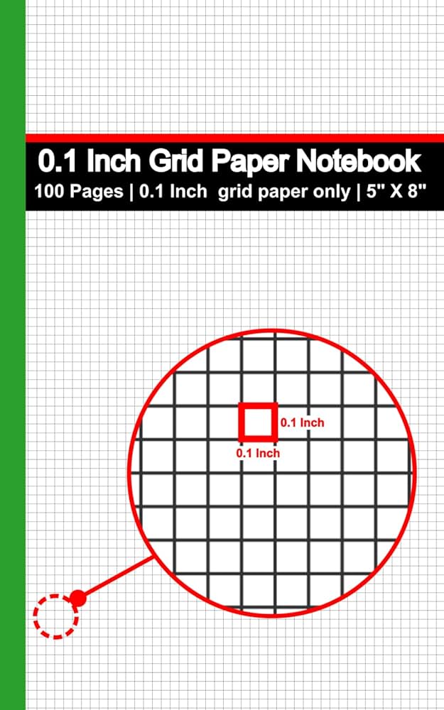 mini-0-1-1-10-inch-grid-paper-notebook-0-1-inch-1-10-square-grids-5-x-8-inch-100-pages-light-gray-grids-for-precision-drawings-graphs-and-diagrams-designs-metebf-amazon-com-books for Free Printable Graph Paper 1 8 Inch Mini 0.1 (1/10) Inch Grid Paper Notebook: 0.1 inch (1/10 ) square grids | 5 X 8 Inch |100 pages | Light Gray grids | for Precision Drawings, Graphs, and Diagrams: Designs, metebf: Amazon.com: Books for Free Printable Graph Paper 1 8 Inch