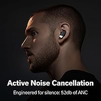 Vista 2 de Status Pro X Wireless Earbuds, Triple Speaker Driver, Hi-Res Audio with LDAC, 52dB ANC, 6 Beamforming Mics with VoiceLoom AI for Clearest Calls