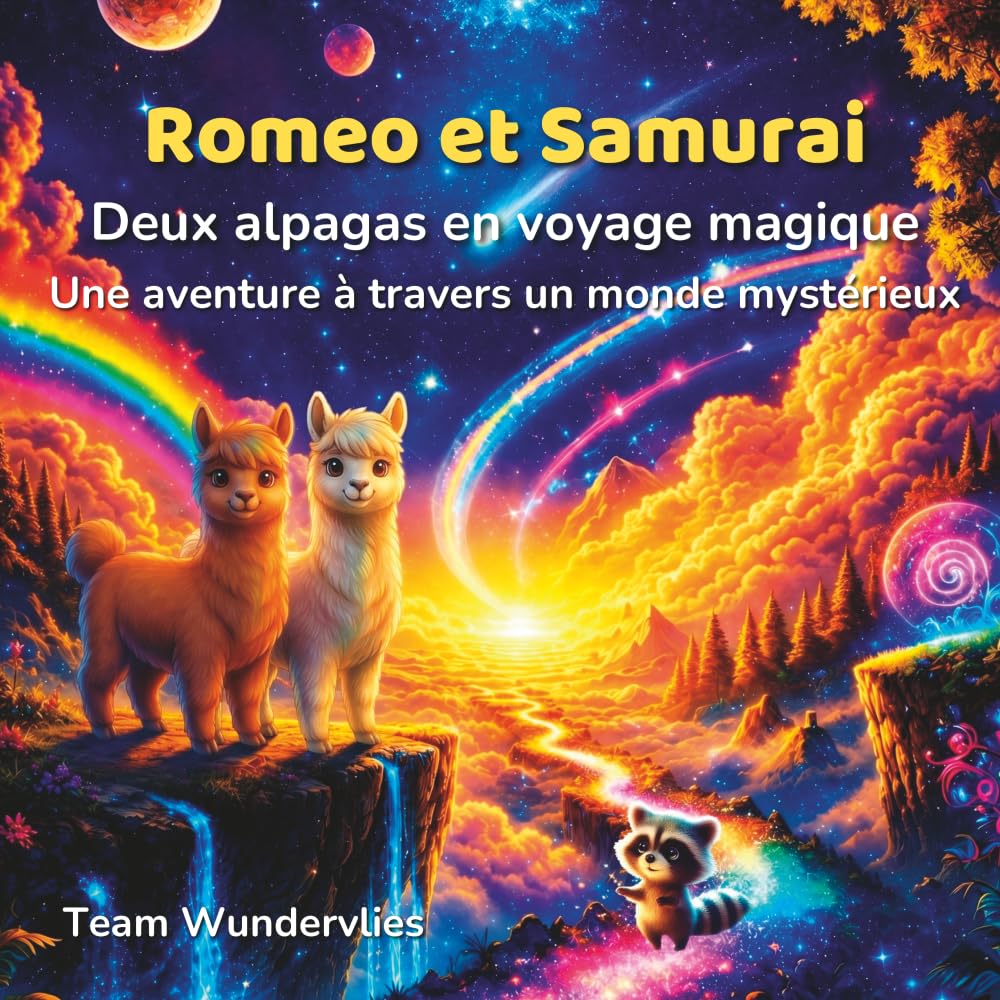 Romeo et Samurai - Deux alpagas en voyage magique: Une aventure à travers un monde mystérieux