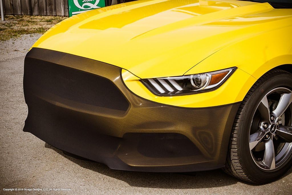 2015-2016 Ford Mustang NoviStretch Front Bumper Bra Mask