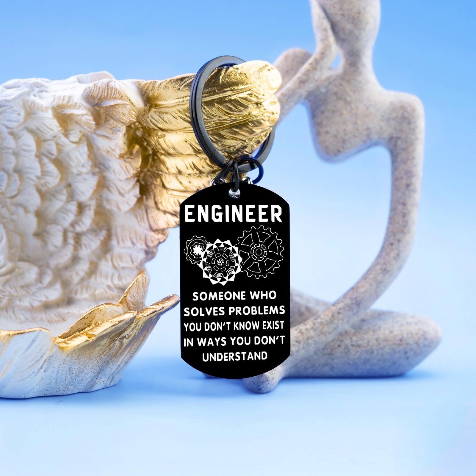Engineer Gifts for Men Engineer Keychain Cool Gifts for Engineers Graduation Gift for Him Electrical Engineering Gift for School Student