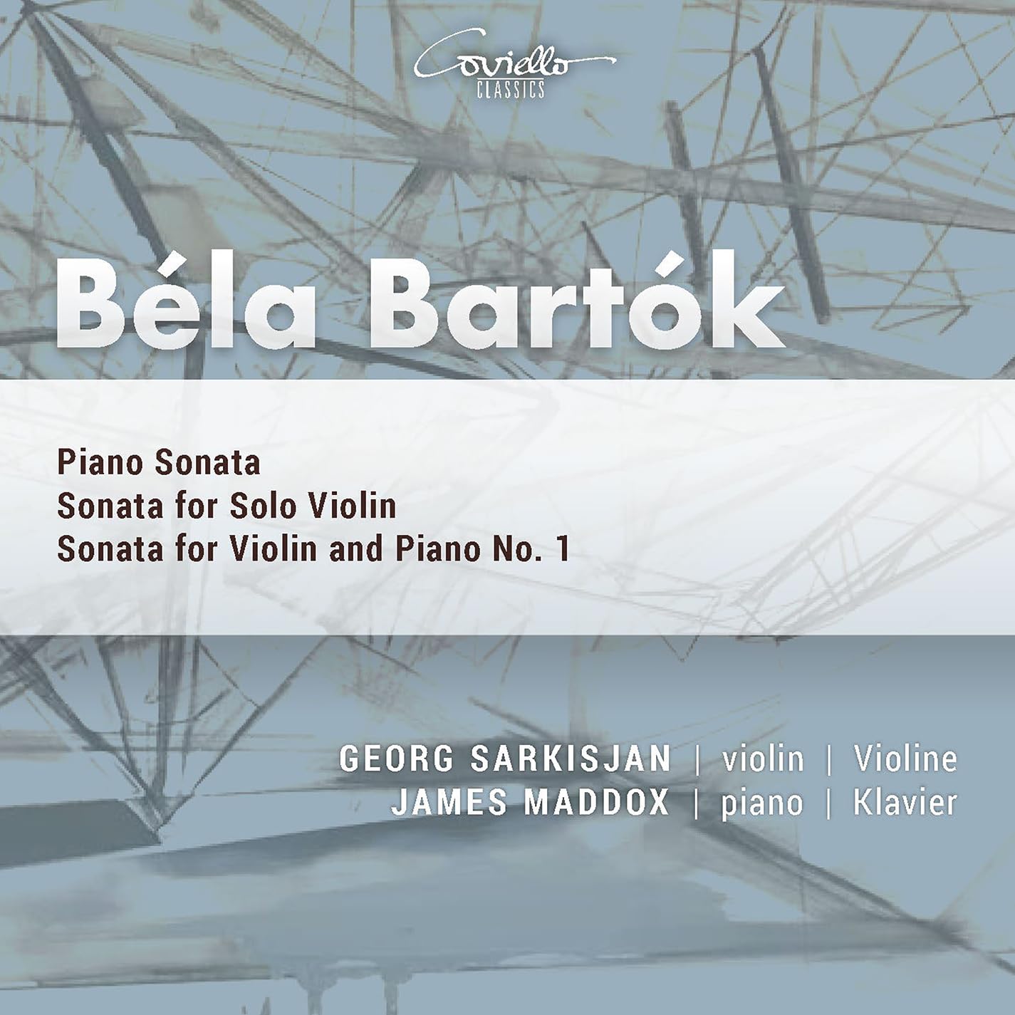 Georg Sarkisjan, James Maddox - Piano Sonata, Sonata For Solo Violin, Sonata Fo