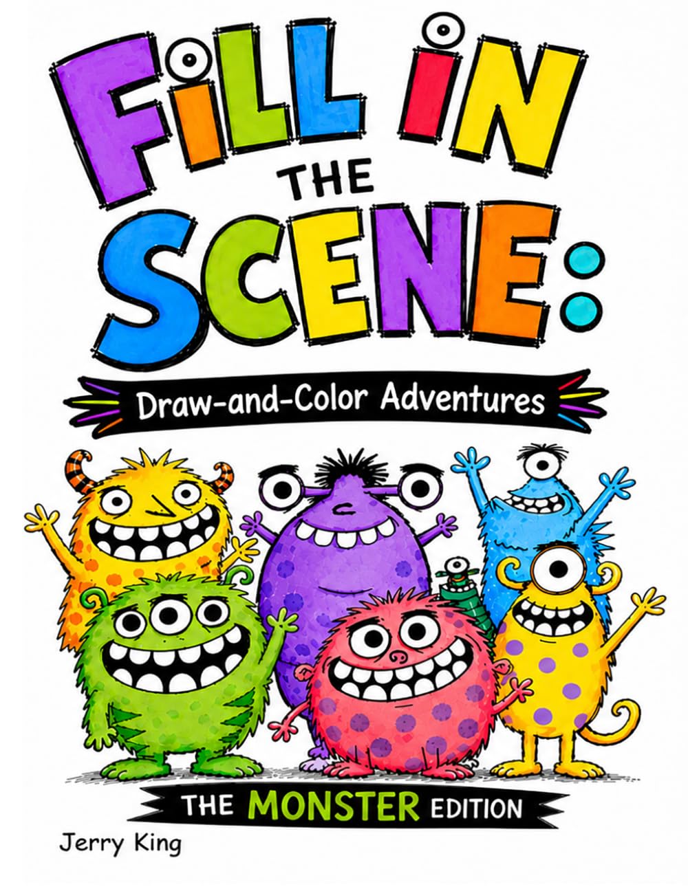 FILL IN THE SCENE: Draw and Color Adventures