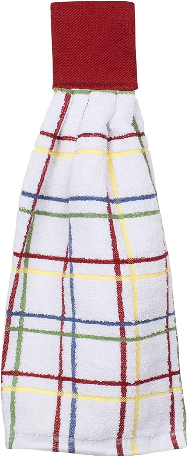 Amazon.com: Ritz KitchenWears 100% Cotton Terry Hanging Kitchen Tie ...
