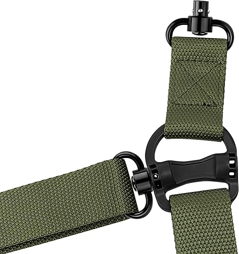 Miniatura 3 de IronSeals Correa de cinturón de seguridad táctica militar con dos puntos para exteriores, correa ajustable de la serie QD