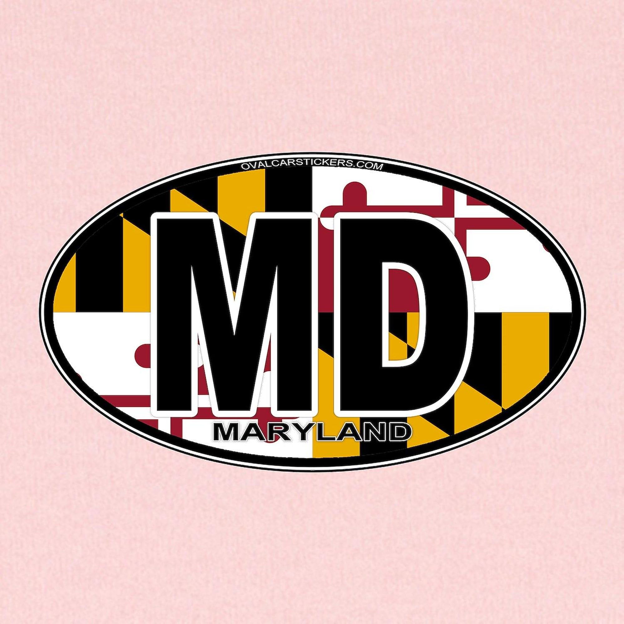 CafePress Maryland Oval Md Flag Baby Blanket, Super Soft Newborn Swaddle
