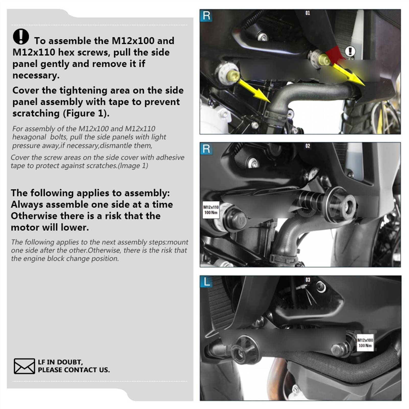 Cardan Crash Slider Protector 2020-2024 Voor F900R Frame Sliders Voor Bmw Voor F750GS Voor F850GS 2018-2023 2022 Voor F750 Voor F850 Gs Motorcycle Crash Caps Kuip Guard Crash Pad Protector (Color