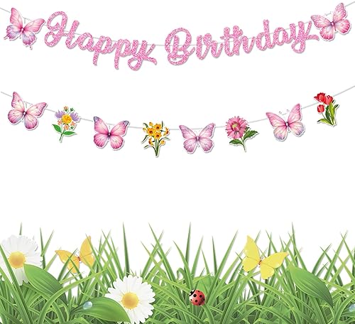 Vista 204 de Zwiebeco Decoración de fiesta de feliz cumpleaños, banderín, guirnalda de banderines, kit de abanico de papel para niños, Capitán América