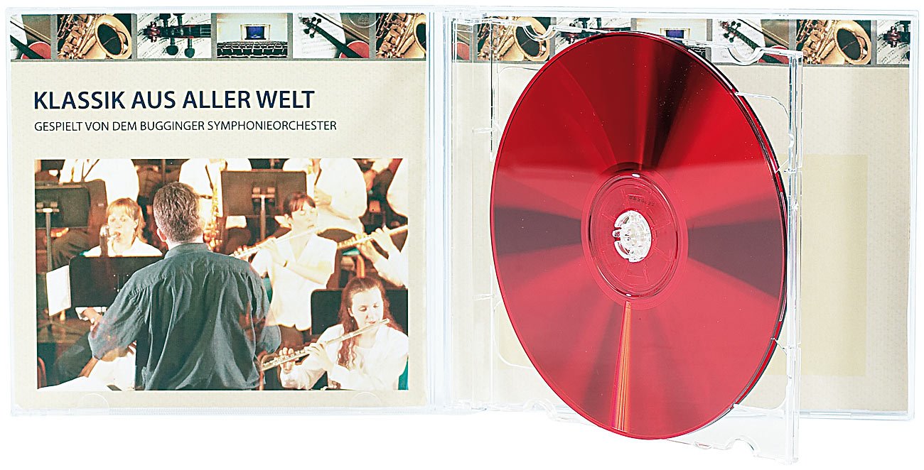50 Boîtiers range-CD doubles - transparents [Pearl]