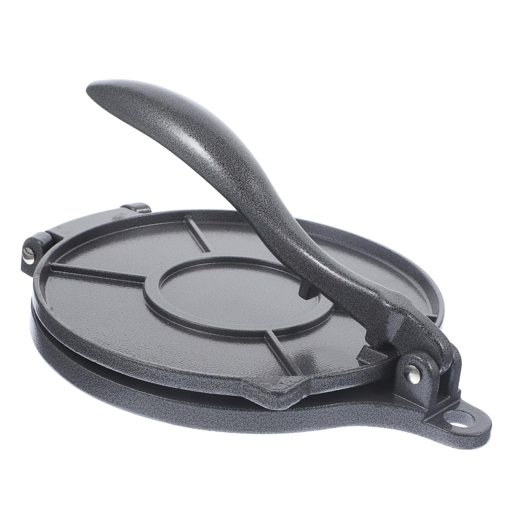 Pressa per Impasto per Lega Tortilla Rotonda di Alluminio | Versione Pieghevole Regolabile, Utensile Metallico per Cucina, Adatto a Ricette Domestiche e Ristorante