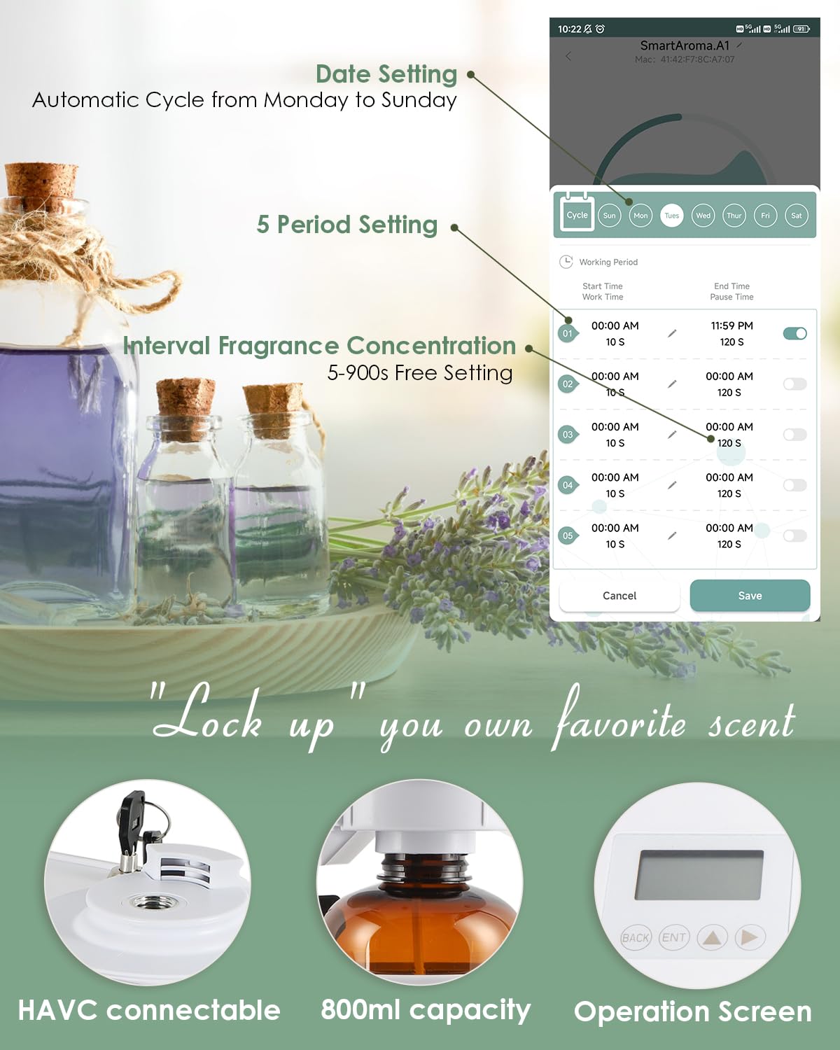 Mxmoonant Scent Air Machine for Home 300ml/500-1500sq.ft., Waterless Essential Oil Differ, Low Noise Aromatherapy Nebulizing Machine for Whole Hoe Large Room Office Mxmoonant Scent Air Machine for Home 300ml/500-1500sq.ft., Waterless Essential Oil Differ, Low Noise Aromatherapy Nebulizing Machine for Whole Hoe Large Room Office