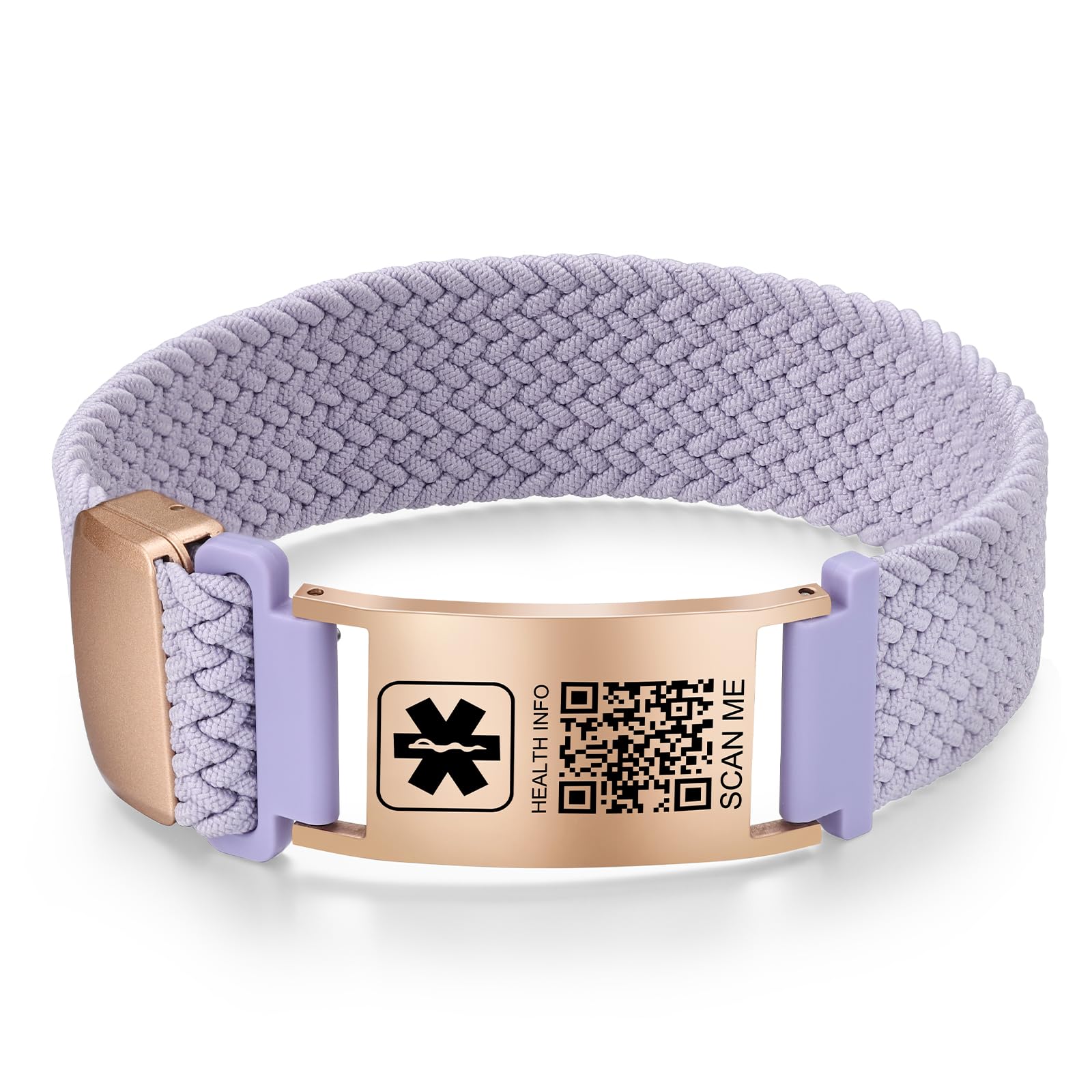 Upgrade Medical Bracelets Men Women with QR Code Medical Alert ID Bracelets