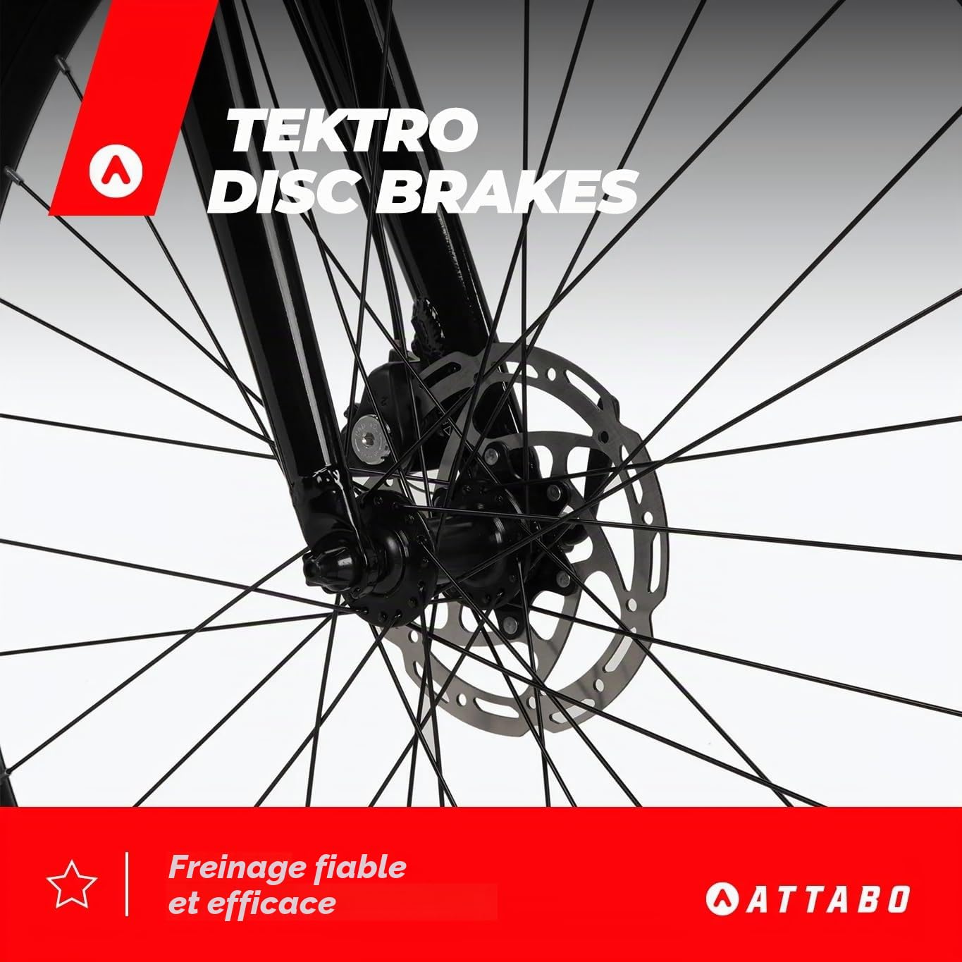ATTABO Gravel Bike GRADO 2.0 avec Cadre en Aluminium 52-56 cm Guidon Ergonomique Frein à Disque mécanique TEKTRO vélo avec Roues de 28" avec Accessoires Selle réglable 10 Vitesses