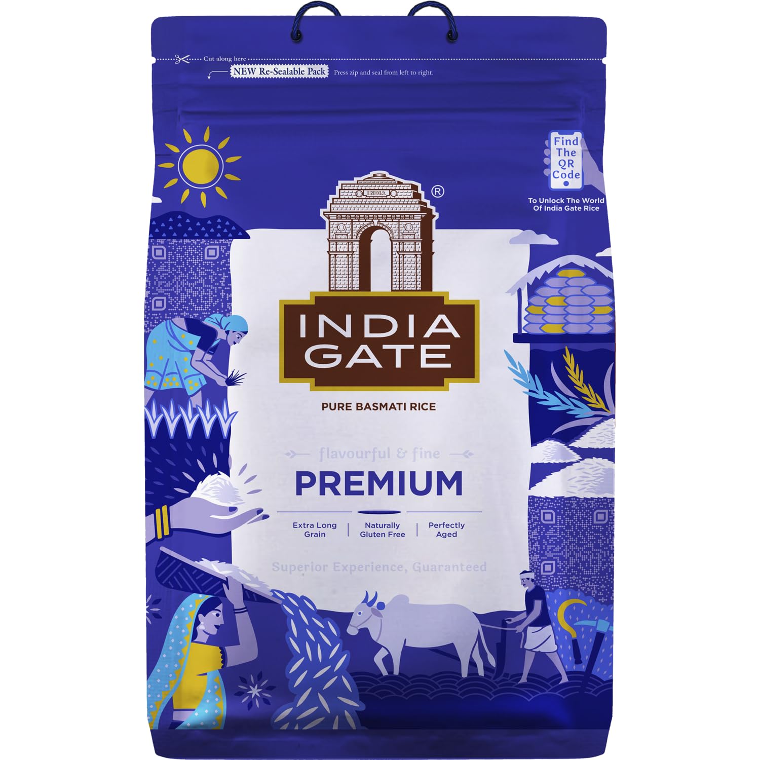 Indiagate Riz Basmati 10000 g