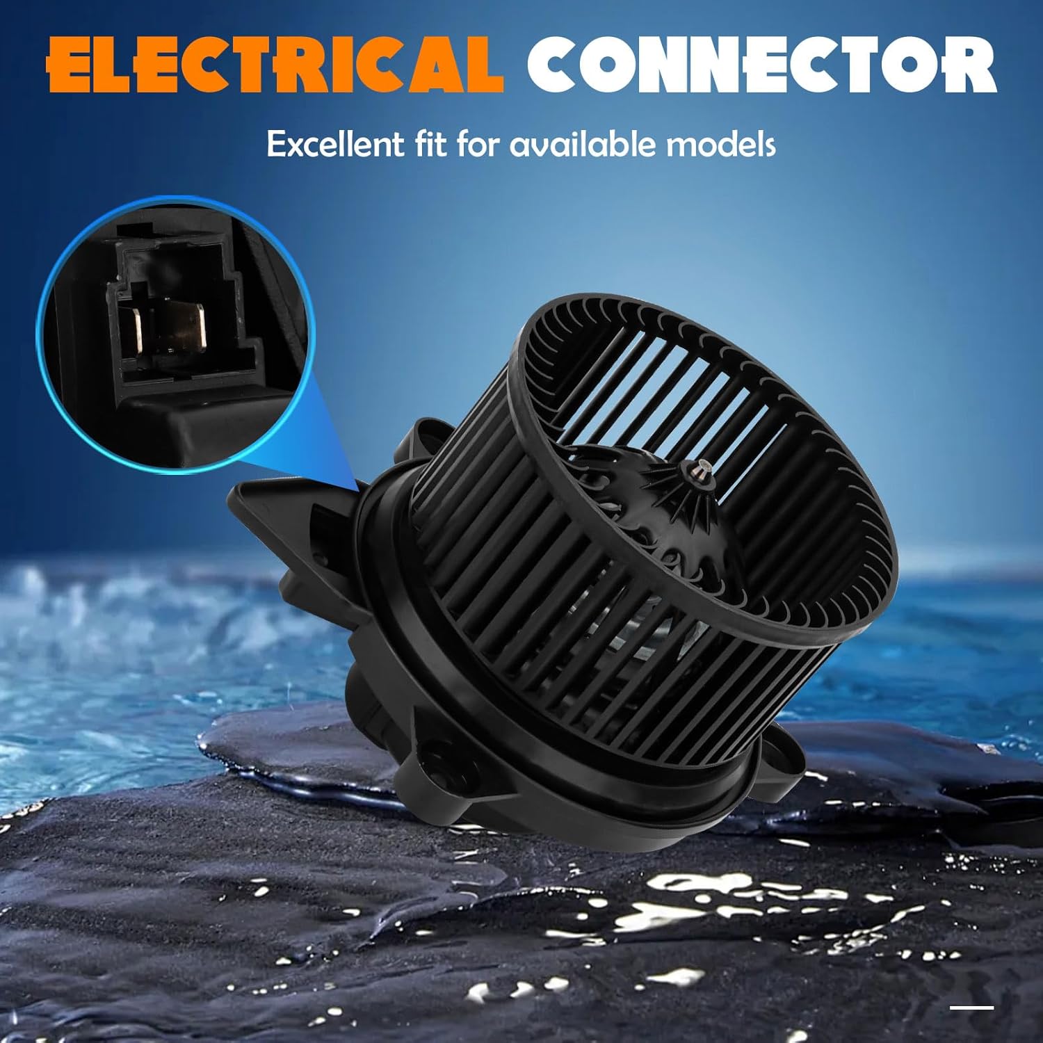 HVAC Heater Blower Motor Fan for Dodge 2004-2009 Dodge Durango /2007-2009 Chrysler Aspen 700167 5061381AA CH3126122