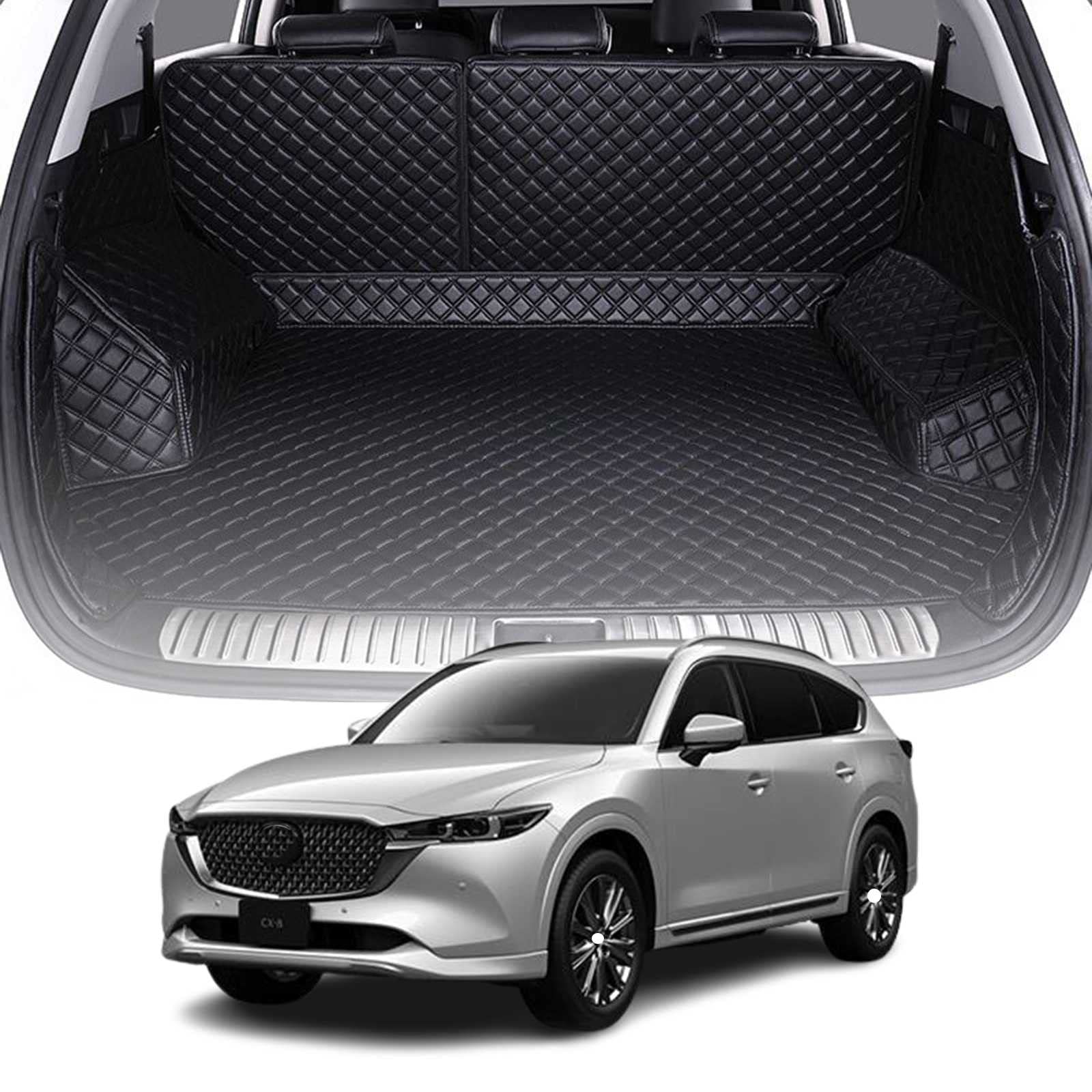 Amazon.co.jp: に適用 マツダ CX-8 KG系トランクマット 車種専用 