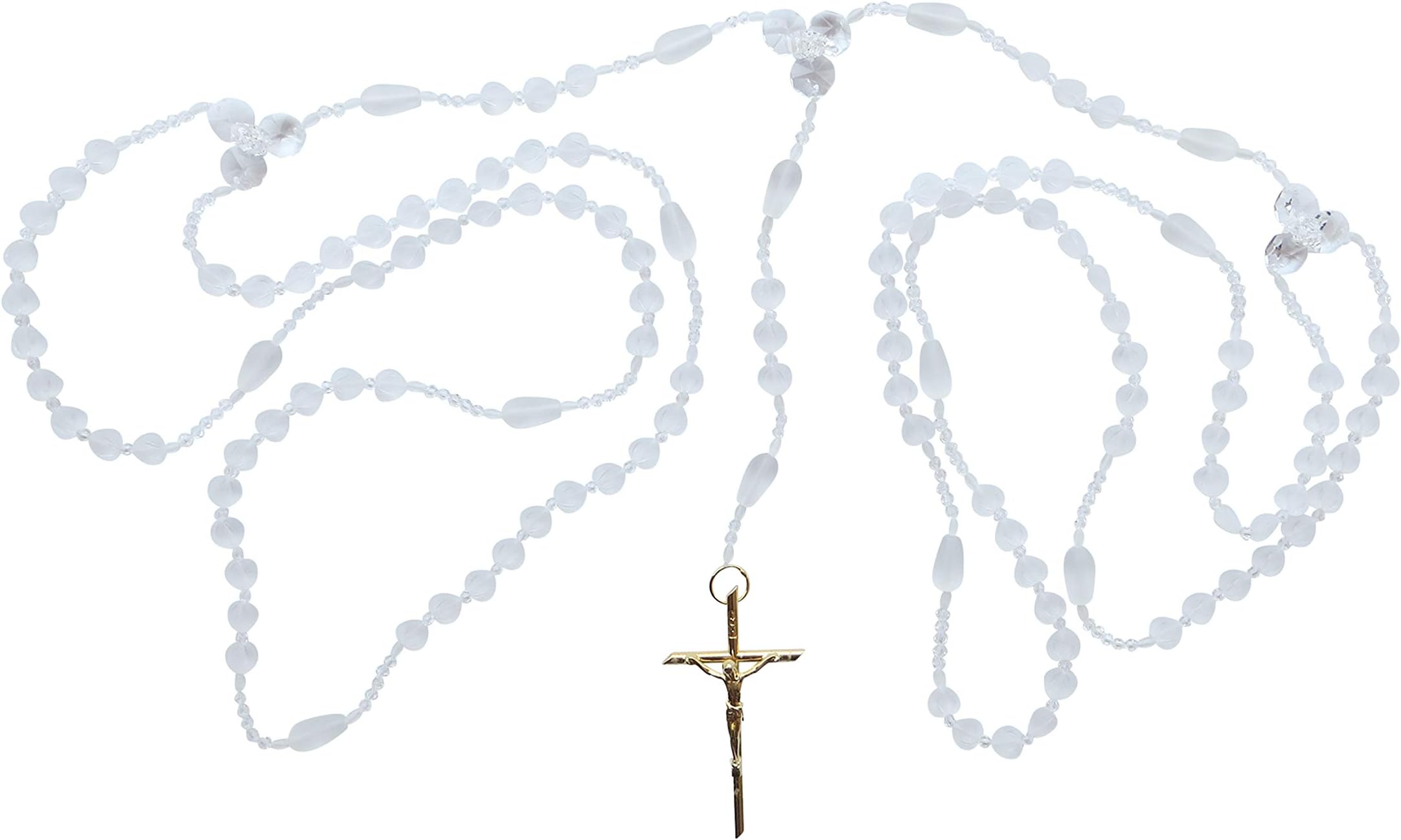 Angelitos de Mexico Wedding Lazo Cristal Wedding Union Rosary Lazo para boda Lasso