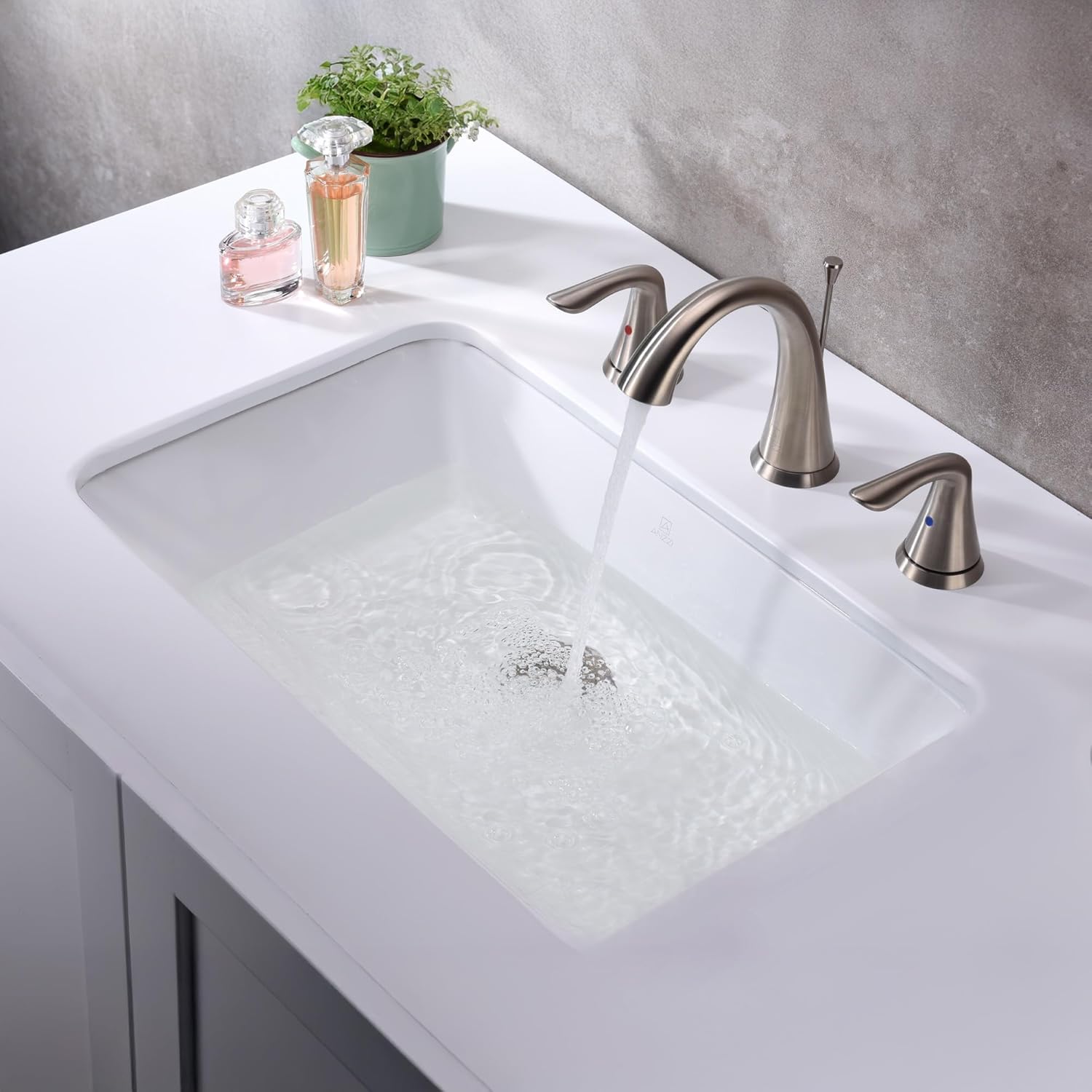 ANZZI Vessel Sink Ceramic Bathroom Basin 21 In., Glossy White, Rhodes Series, Oval Single Bowl, Vitreous China, Overflow, Smooth Easy-Clean Finish for Vanity Bathroom Installation Use Home | LS-AZ112