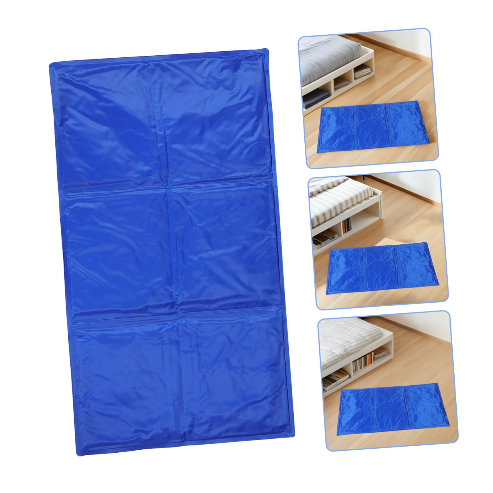 Garneck Tappetino Refrigerante per Cani in Gel Blu per Estate | Copertura in Spugna, Leggero e Facile da Trasportare, per Qualsiasi Ambiente