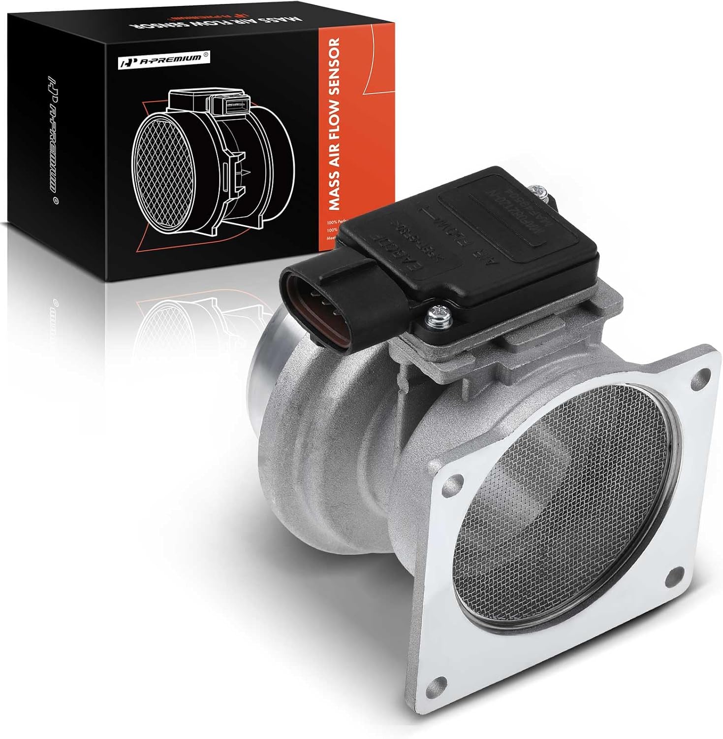 A-Premium Mass Air Flow Sensor Compatible with Ford Explorer Ranger Aerostar Crown Victoria Grand Marquis Lincoln Town Car Mazda B4000 Mercury