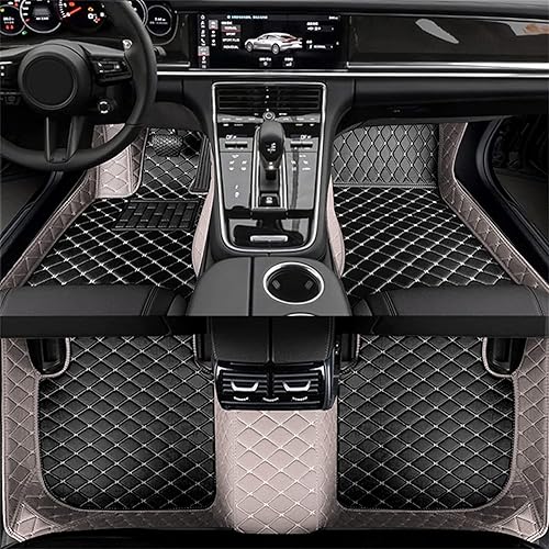 Miniatura 19 de Tapetes personalizados de cuero artificial para automóvil, impermeables, antideslizantes, adecuados para automóviles, SUV, camiones, protegen