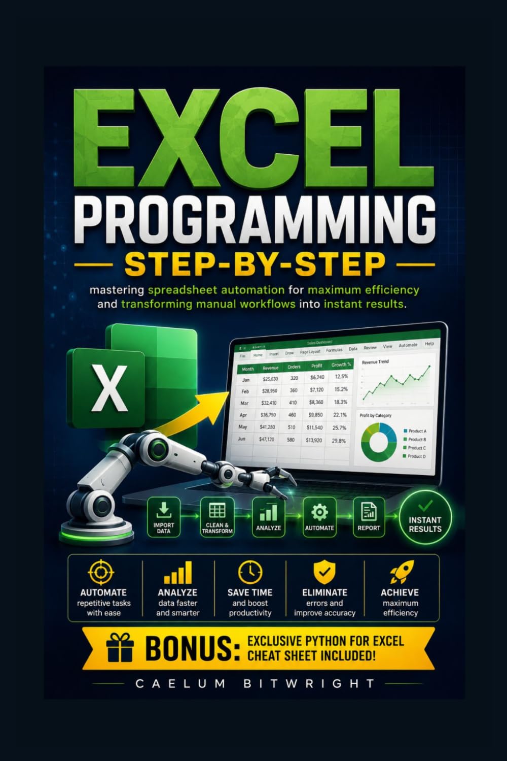 Excel Programming Step-by-Step: Mastering Spreadsheet Automation for Maximum Efficiency and Transforming Manual Workflows into Instant Results (The Caelum Protocol)