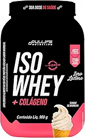 Fullife Nutrition, Iso Whey + Colágeno, For Women, Zero açúcar e lactose, Sabor Sundae de Baunilha, Pote, 900 Gramas • 23 Doses
