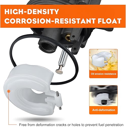 Miniatura 8 de Hipa Carburador HMSK80 para Tecumseh 632334A 632334 632111 Carb HM80 HM70 HMSK90 soplador de nieve apto para John Deere AM108405 Toro 824 824XL 828