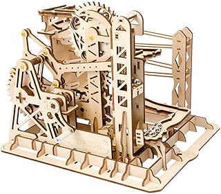 Robotime リフトコースター 3D立体パズル ギア 手回し レーザー 木製 クラフト キット プレゼント おもちゃ オモチャ 知育玩具 男の子 女の子 大人 入園祝い 新年 ギフト 誕生日 クリスマス プレゼント 贈り物(リフト)