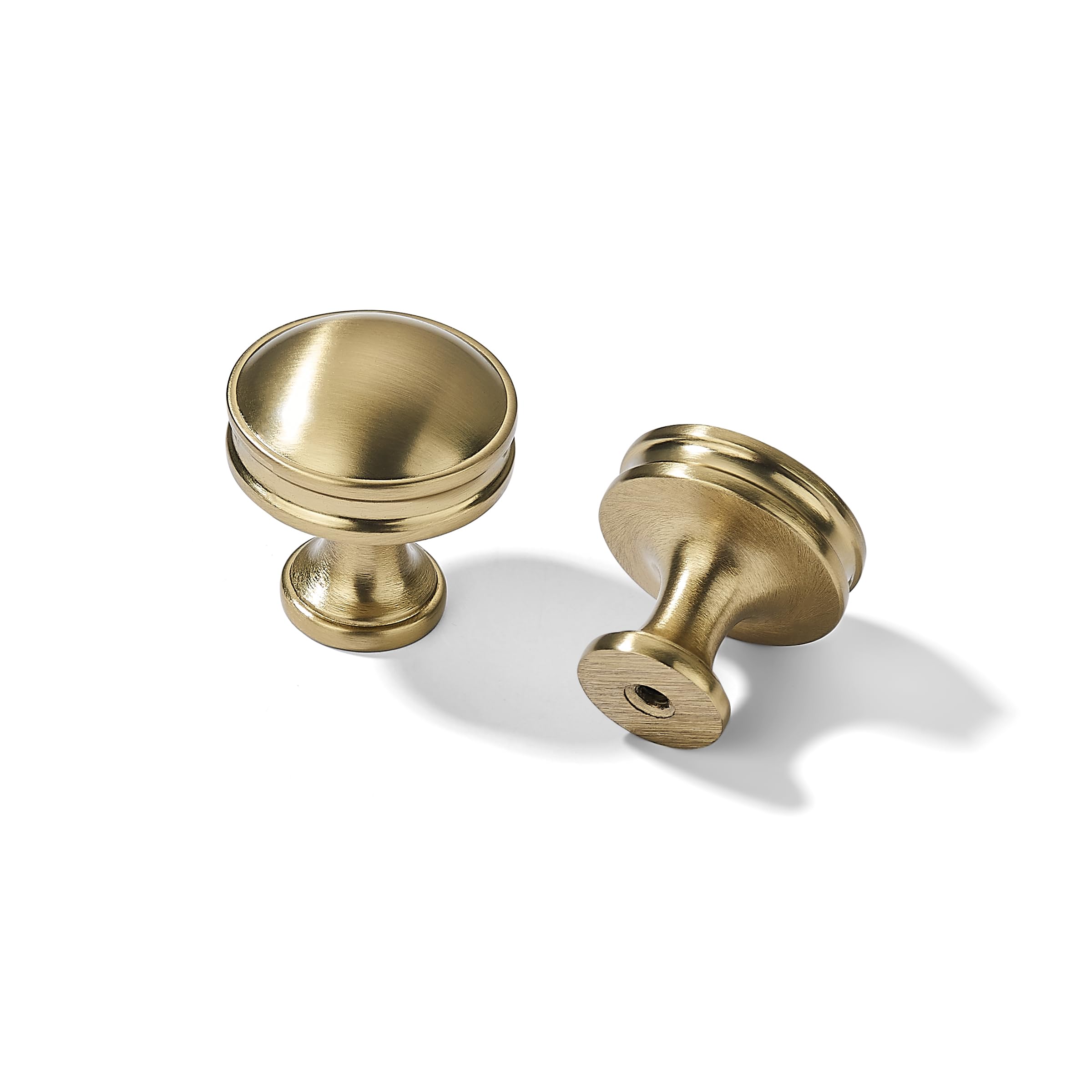 Boutons de tiroir de cuisine solides en alliage de zinc premium pour mobilier
