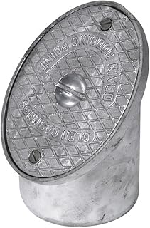 Aluminium Oval Drain Rodding Eye Point 110mm