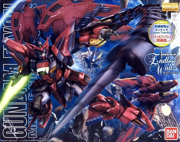 Gundam Epyon (EW), Gundam Wing: Endless Waltz, Bandai Hobby MG 1/100 Scale Color-Coded Plastic Model - MG Gundam Epion EW