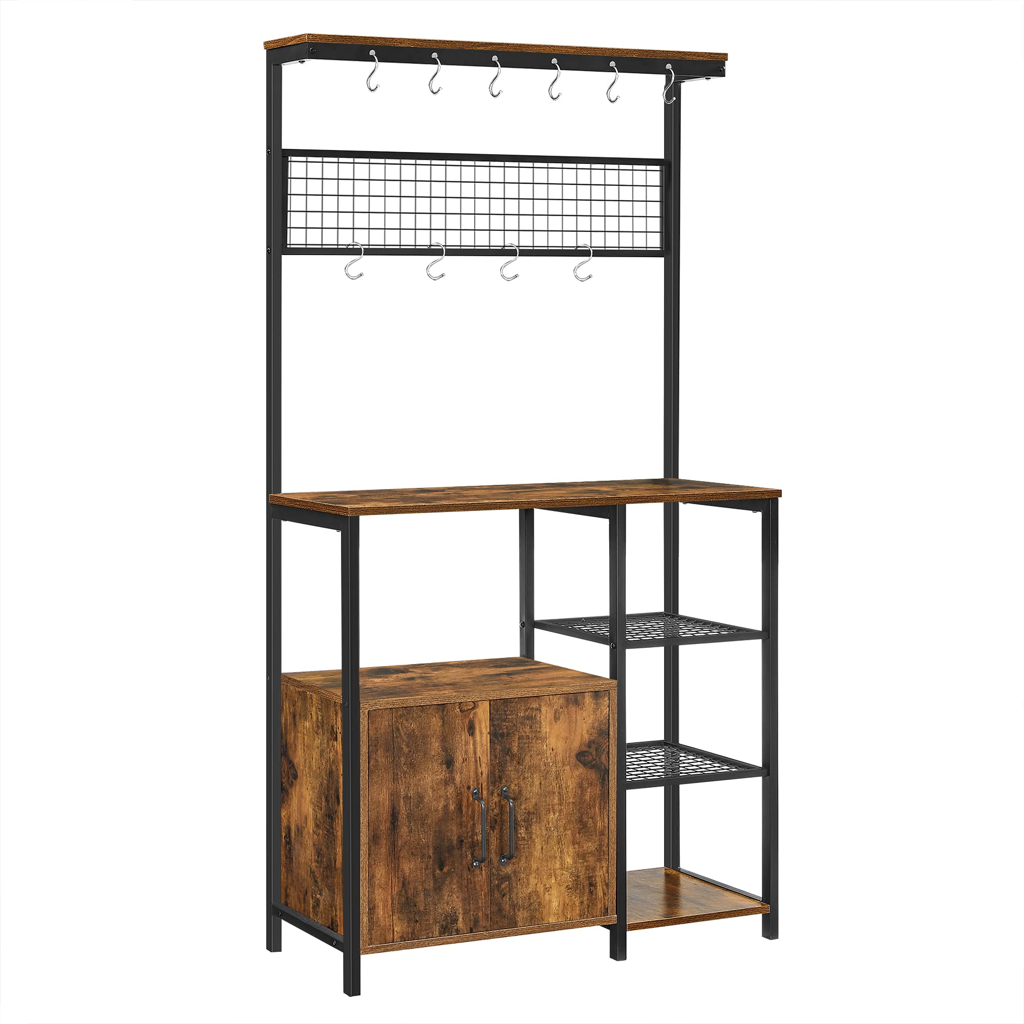 Buy VASAGLE Baker’s Rack, Coffee Station, Microwave Oven Stand, Kitchen
