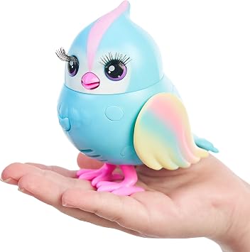 Little Live Pets Bird and Bird House - Rainbow Tweets, Multicolor (26102)
