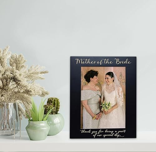 Miniatura 9 de XJF Marco de fotos grabado para dama de honor  Today My Maid of Honor Forever My Friend, regalo de boda para dama de honor de novia, regalo de dama