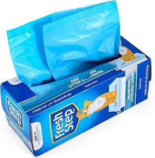 Fresh Step Scented Heavy Duty Drawstring Cat Litter Box Liners