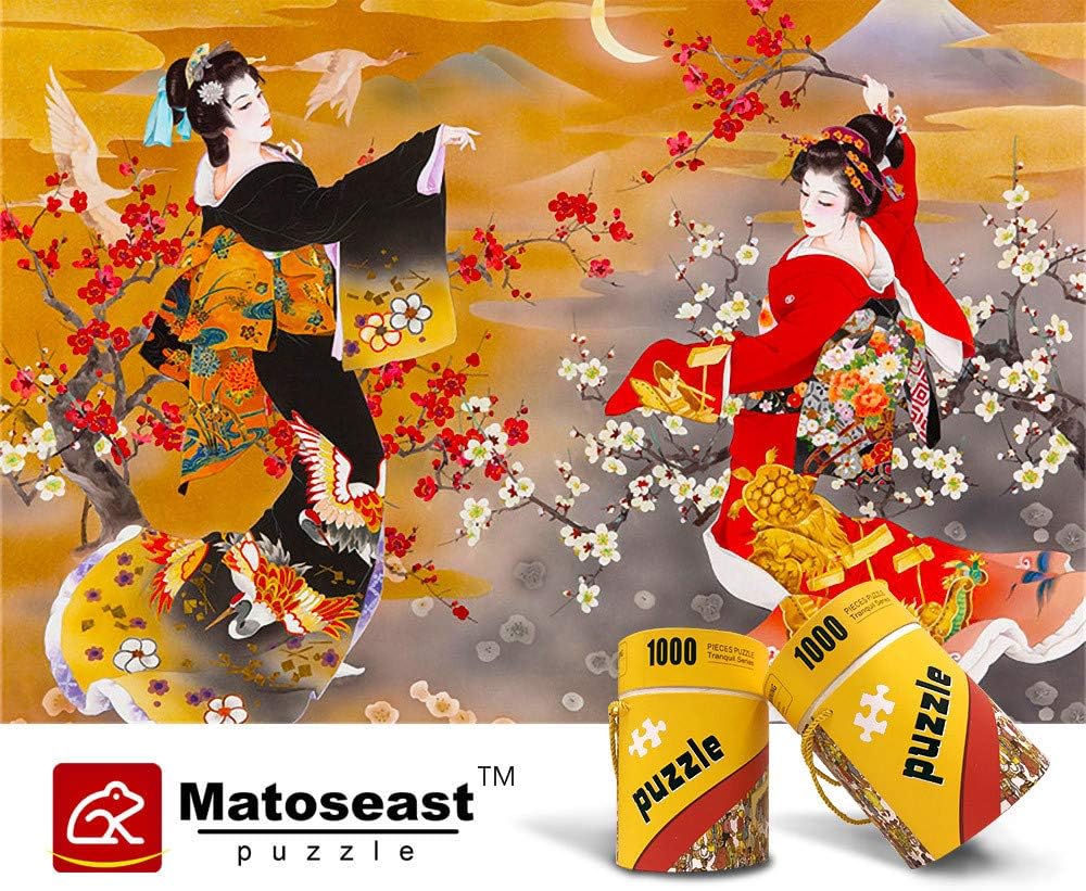 Jigsaw Puzzles 1000 Pieces Puzzles for Adult Kimono