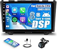 Vista 11 de 2G+64G Android 13 Radio de coche estéreo para Honda CRV 2007-2011 con CarPlay Android Auto, 7 pulgadas HD pantalla táctil GPS WiFi Bluetooth EQ